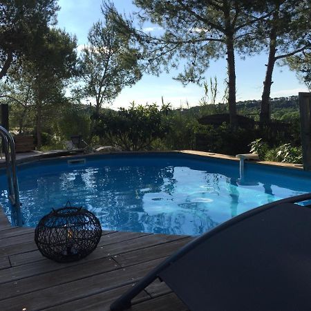 Villa En Bordure De Colline*Piscine*Clim*Netflix Les Matelles Dış mekan fotoğraf