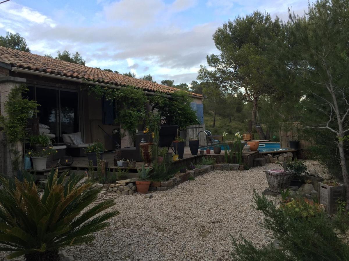 Villa En Bordure De Colline*Piscine*Clim*Netflix Les Matelles Dış mekan fotoğraf